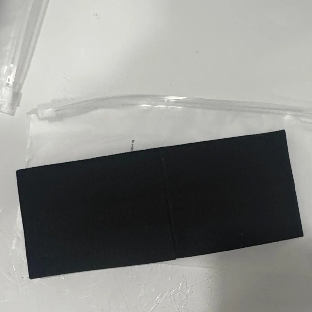 ALO Yoga Black Headband with White Logo